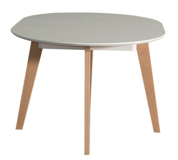 Стол раскладной обеденный Prestol МАРС Дуб белый МДФ-4