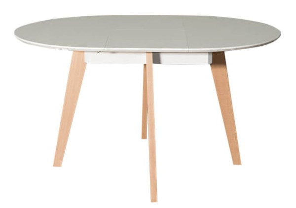 Стол раскладной обеденный Prestol МАРС Дуб белый МДФ-3