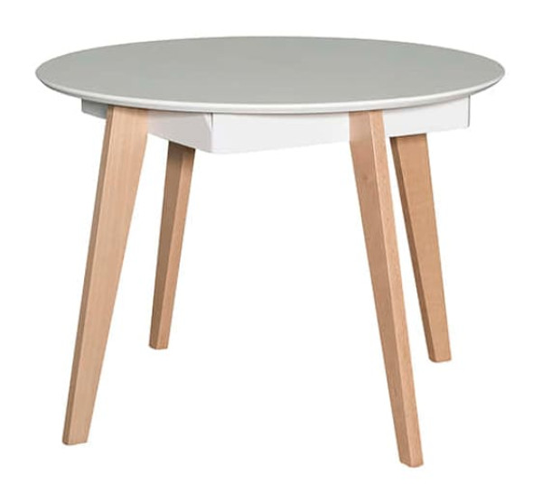 Стол раскладной обеденный Prestol МАРС Дуб белый МДФ-0