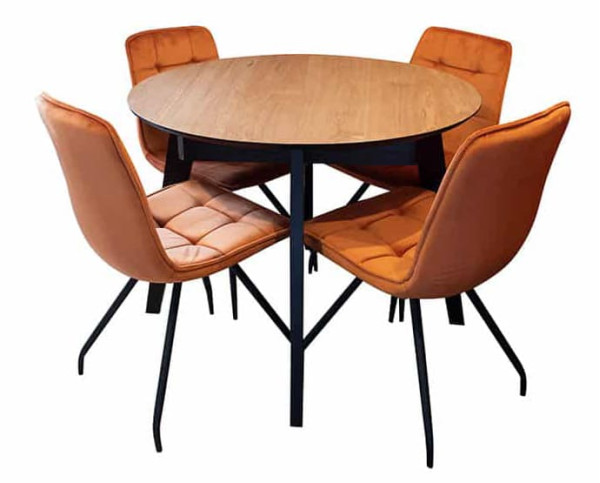 Стол раскладной обеденный Prestol МАРС Венге-дуб дикий МДФ-10