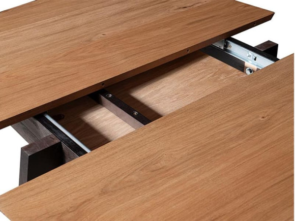 Стол раскладной обеденный Prestol МАРС Венге-дуб дикий МДФ-6