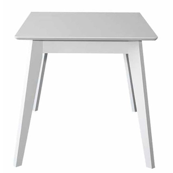 Стол раскладной обеденный Prestol Милан Белый МДФ-2