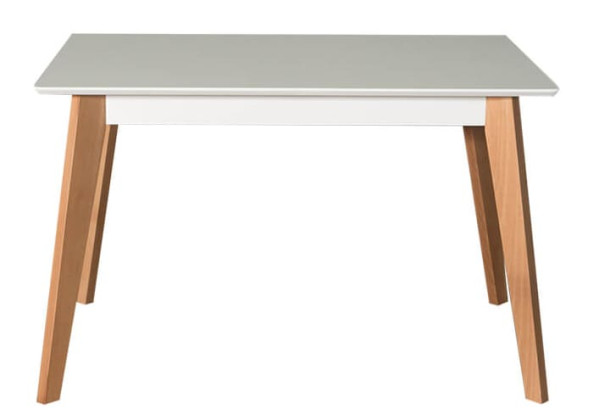 Стіл розкладний обідній Prestol Мілан Дуб-білий МДФ-3