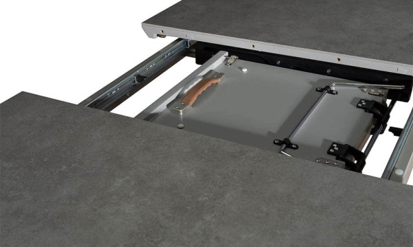 Стіл розкладний обідній Prestol Паскаль Сірий МДФ-5