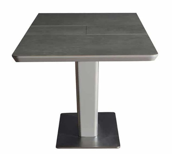 Стіл розкладний обідній Prestol Паскаль Сірий МДФ-1