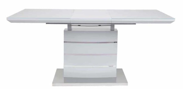 Стіл розкладний обідній Prestol СКАЙЛАЙН Сірий 1200 Скло-4