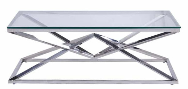 Стол журнальный Prestol ФРИДОМ Серебро 450-0