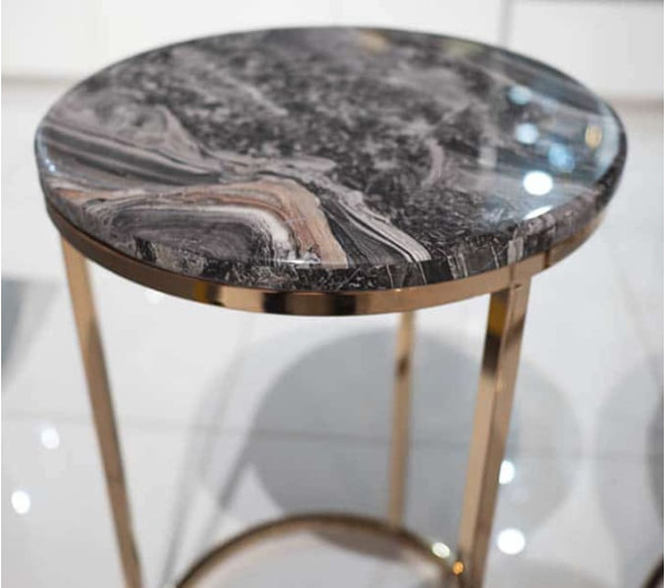 Стіл журнальний Prestol GLORY S Екліпс Чорний-1