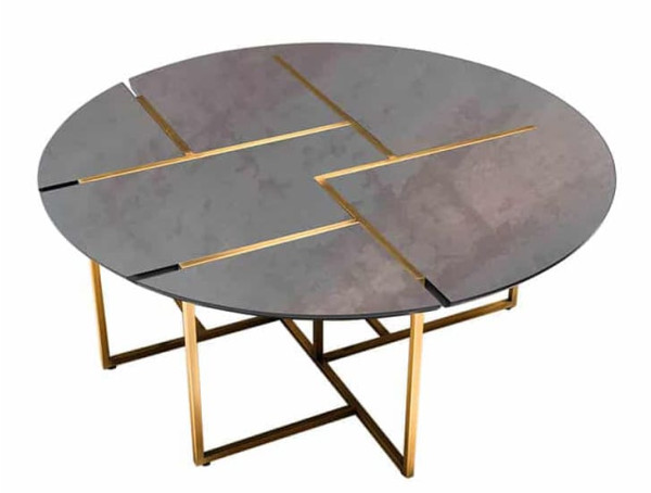 Стіл журнальний Prestol МУН сірий мат 400-0