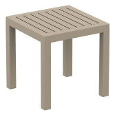 Вуличний журнальний столик Siesta Ocean Side Table Бежевий (Taupe)