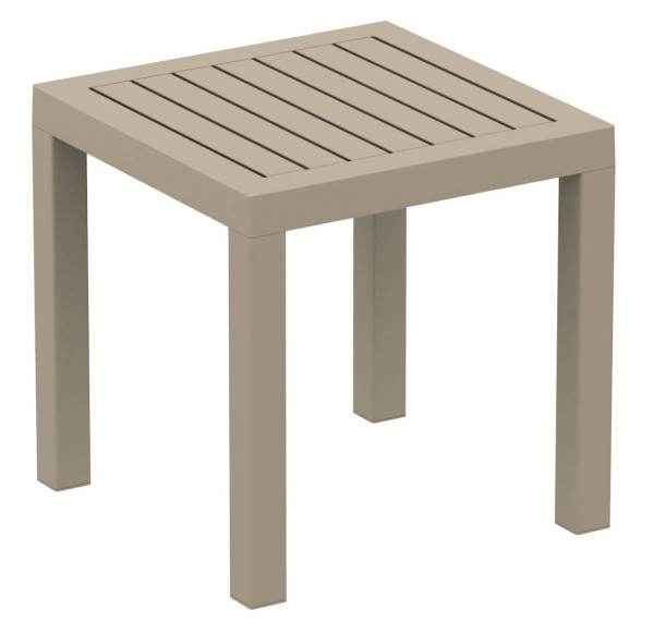 Вуличний журнальний столик Siesta Ocean Side Table Бежевий (Taupe)-0