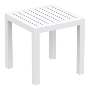 Уличный журнальный столик Siesta Ocean Side Table Белый (White)