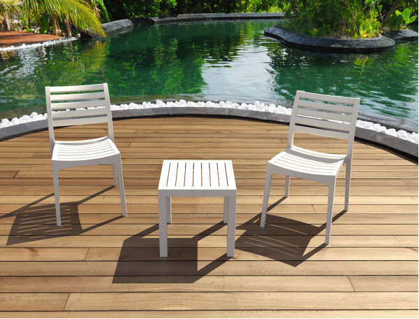 Вуличний журнальний столик Siesta Ocean Side Table Білий (White)-2