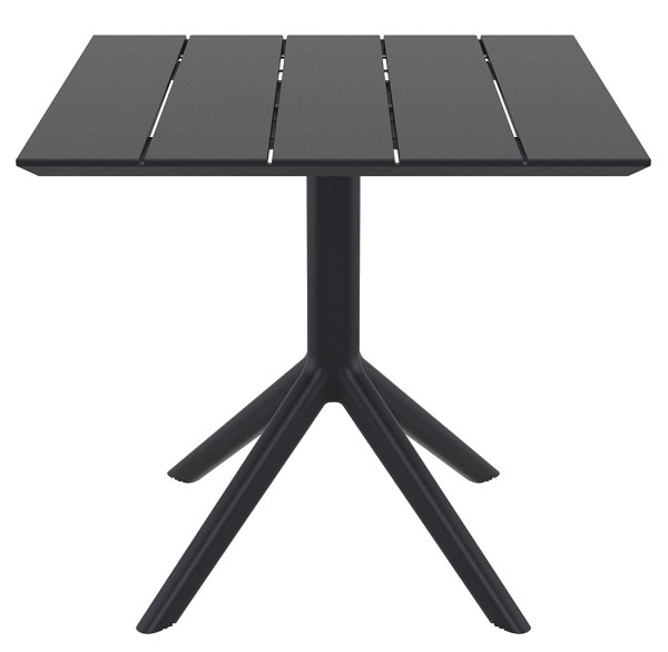 Уличный стол Siesta Paris Table 70 Черный (Black)-0