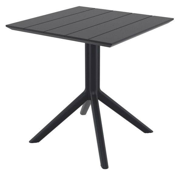 Уличный стол Siesta Paris Table 70 Черный (Black)-1