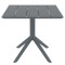 Вуличний стіл Siesta Paris Table 70 Темно-сірий (Dark Grey)-0-thumb