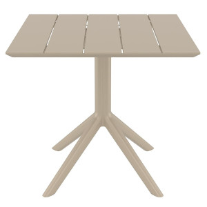 Уличный стол Siesta Paris Table 70 Бежевый (Taupe)
