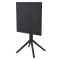 Складной уличный стол Siesta Sky Folding Table 60 Черный (Black)-4-thumb