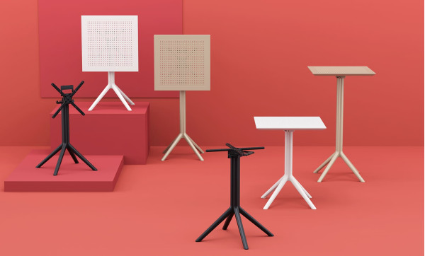 Складной уличный стол Siesta Sky Folding Table 60 Белый (White)-16