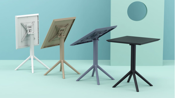 Складной уличный стол Siesta Sky Folding Table 60 Белый (White)-14