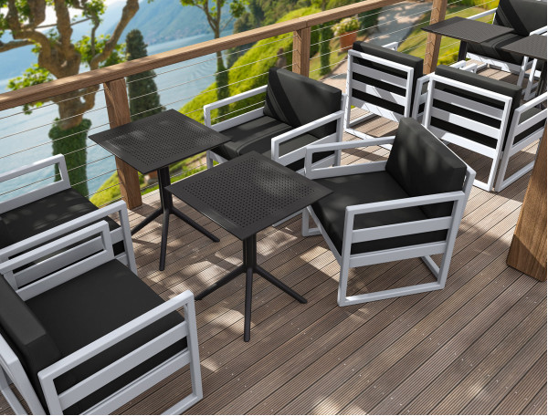 Складной уличный стол Siesta Sky Folding Table 60 Черный (Black)-7