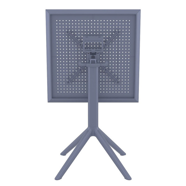 Складной уличный стол Siesta Sky Folding Table 60 Темно-серый (Dark Grey)-5