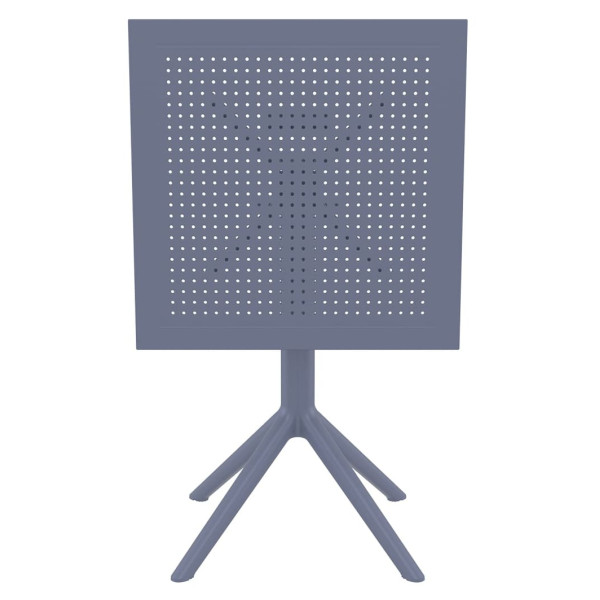Складной уличный стол Siesta Sky Folding Table 60 Темно-серый (Dark Grey)-3