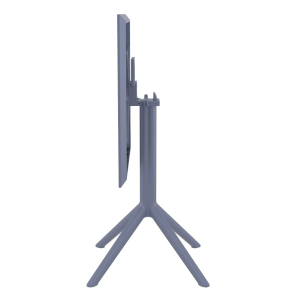 Складной уличный стол Siesta Sky Folding Table 60 Темно-серый (Dark Grey)-2