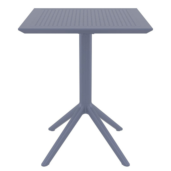 Складной уличный стол Siesta Sky Folding Table 60 Темно-серый (Dark Grey)-0