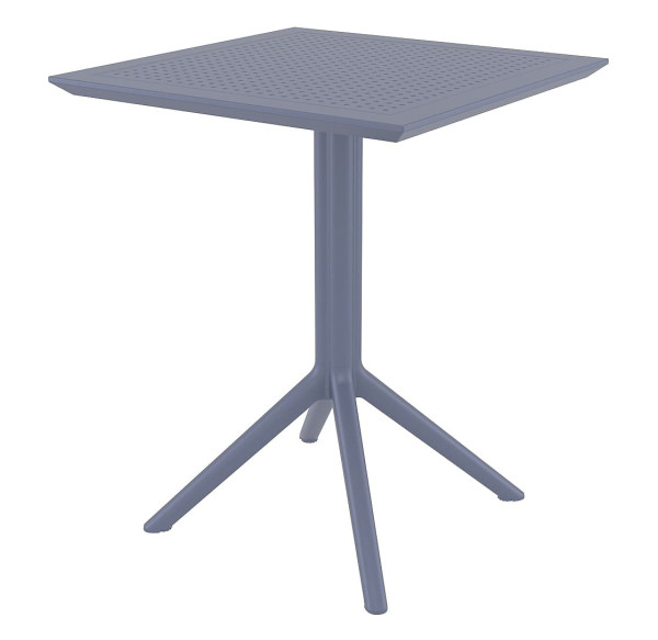 Складной уличный стол Siesta Sky Folding Table 60 Темно-серый (Dark Grey)-1
