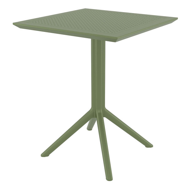 Складной уличный стол Siesta Sky Folding Table 60 Зеленый (Olive Green)-1