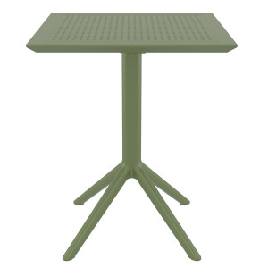 Складаний вуличний стіл Siesta Sky Folding Table 60 Зелений (Olive Green)