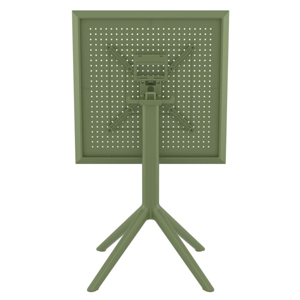 Складной уличный стол Siesta Sky Folding Table 60 Зеленый (Olive Green)-4