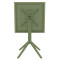 Складной уличный стол Siesta Sky Folding Table 60 Зеленый (Olive Green)-4-thumb