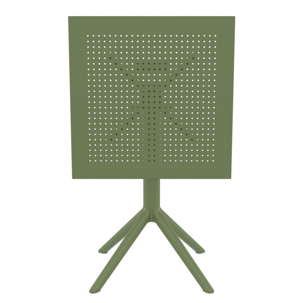 Складной уличный стол Siesta Sky Folding Table 60 Зеленый (Olive Green)-3