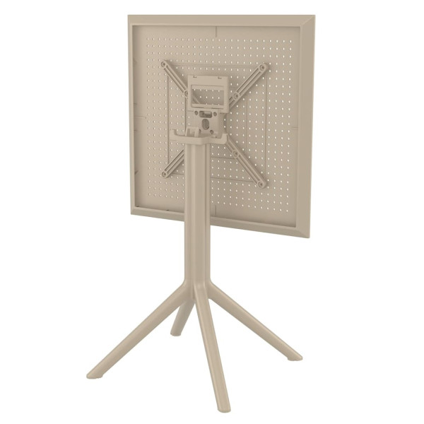 Складной уличный стол Siesta Sky Folding Table 60 Бежевый (Taupe)-6