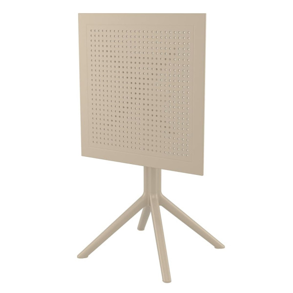 Складной уличный стол Siesta Sky Folding Table 60 Бежевый (Taupe)-4