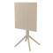 Складной уличный стол Siesta Sky Folding Table 60 Бежевый (Taupe)-4-thumb