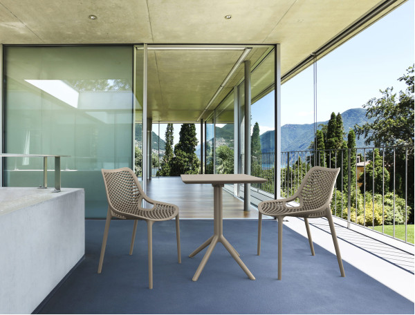 Складной уличный стол Siesta Sky Folding Table 60 Бежевый (Taupe)-10