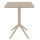 Складной уличный стол Siesta Sky Folding Table 60 Бежевый (Taupe)