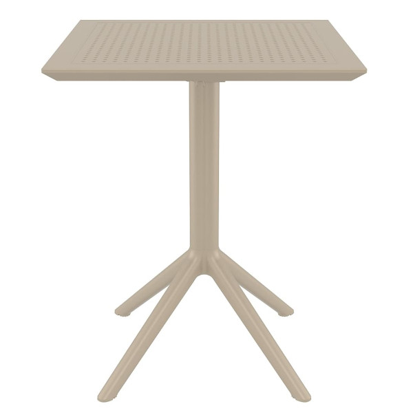 Складной уличный стол Siesta Sky Folding Table 60 Бежевый (Taupe)-0