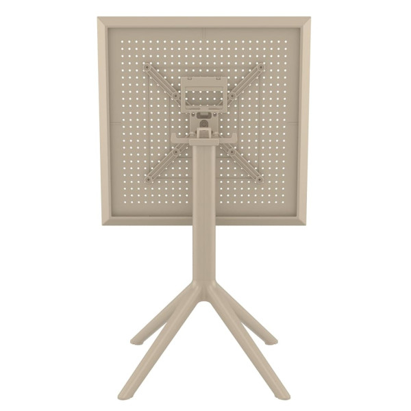 Складной уличный стол Siesta Sky Folding Table 60 Бежевый (Taupe)-5