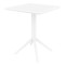 Складной уличный стол Siesta Sky Folding Table 60 Белый (White)-1-thumb