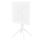 Складной уличный стол Siesta Sky Folding Table 60 Белый (White)-4-thumb
