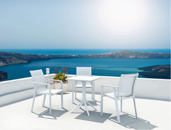 Складной уличный стол Siesta Sky Folding Table 60 Белый (White)-7