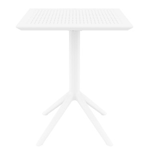 Складной уличный стол Siesta Sky Folding Table 60 Белый (White)