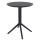 Круглий складний вуличний стіл Siesta Sky Folding Table 60 Чорний (Black)