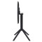 Круглый складной уличный стол Siesta Sky Folding Table 60 Черный (Black)-2-thumb