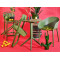 Круглий складний вуличний стіл Siesta Sky Folding Table 60 Зелений (Olive Green)-7-thumb