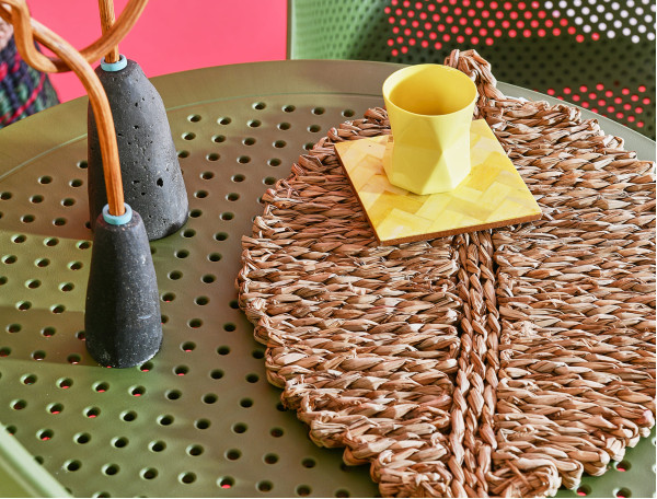 Круглий складний вуличний стіл Siesta Sky Folding Table 60 Зелений (Olive Green)-10